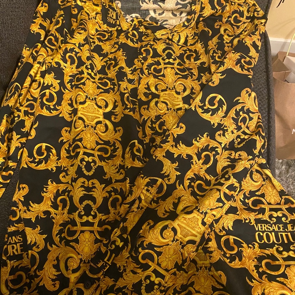 Versace men’s button up